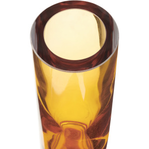 Ferraro Large Orange Glass Vase