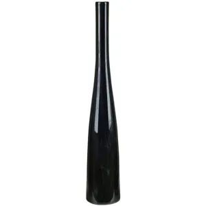 Benedict Medium Green Glass Vase