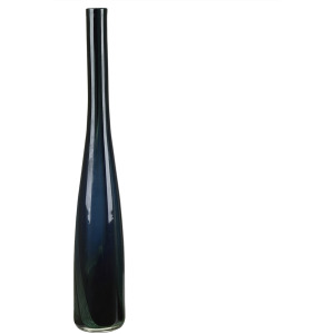 Benedict Tall Green Glass Vase