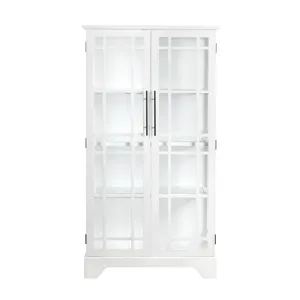 2 Door Tall Curio Cabinet