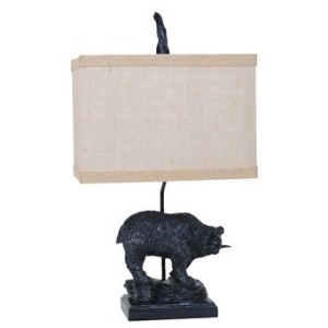 Fishing Bear Table Lamp