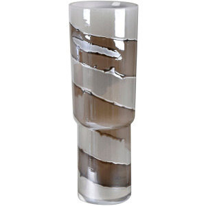 Hendon Large Brown Glass Vase
