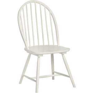 Set Of 2 White Dining Chairs