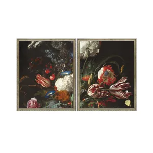 Gardens 2-piece Floral Framed Wall Art