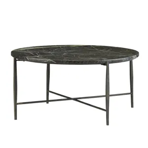 Green Marble Round Cocktail/coffee Table