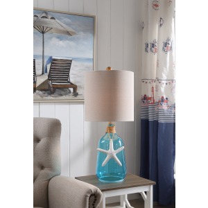 Glass Table Lamp