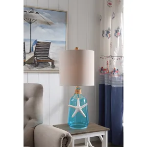 Glass Table Lamp