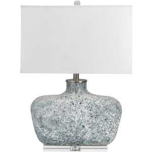 Bauer Blown Glass Table Lamp