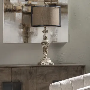 Resin Table Lamp