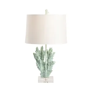 Resin + Crystel Base Table Lamp Silo