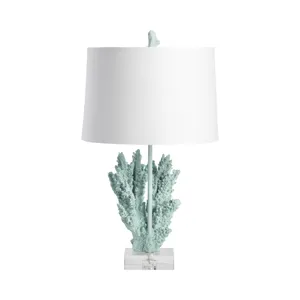 Resin + Crystel Base Table Lamp Silo