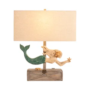 Mermaid Treasure Table Lamp