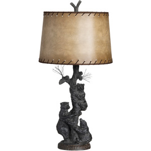 Bear Family Table Lamp