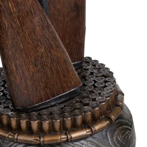 Double Barrel Floor Lamp