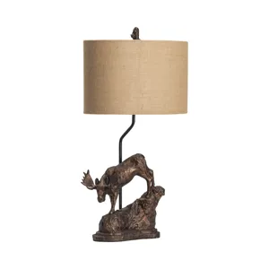 Moose Trail Table Lamp Silo