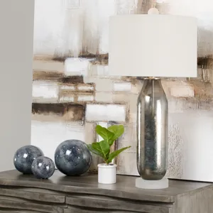 Glass Table Lamp