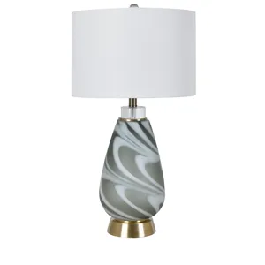 Brennan Swirled Table Lamp