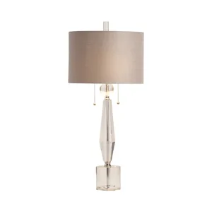 Astaire Crystal Table Lamp Silo