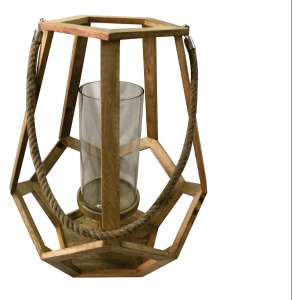 Myers Large Candle Holder With Hemp Handle I