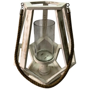 Myers Medium Candle Holder With Hemp Handle Ii