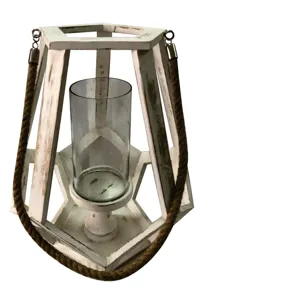 Myers Medium Candle Holder With Hemp Handle Ii