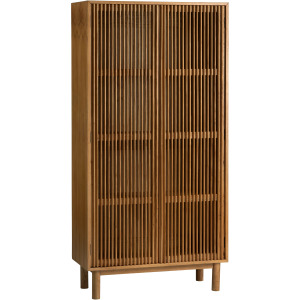 Two-door Tall Curio Cabinet