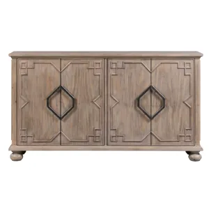 Hawthorne Estate 4 Door Raised Molding Sideboard