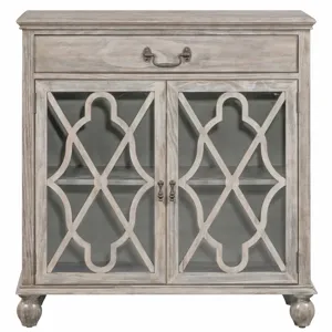 Hawthorne Estate 1 Drawer 2 Door Fretwork Sideboard