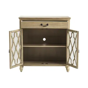 Hawthorne Estate 1 Drawer 2 Door Fretwork Sideboard Silo