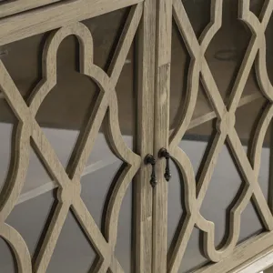 Hawthorne Estate 1 Drawer 2 Door Fretwork Sideboard Silo