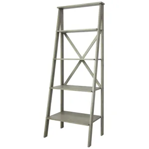 Hawthorne Estate White Wash Pine Angled Etagere