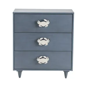 3 Drawer Blue Painted Cabinet