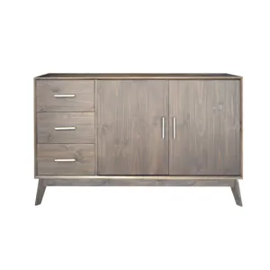 Retro 3 Drawer, 2 Door Sideboard