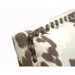 Mesquite Ranch Leather And Faux Cowhide Side Chair