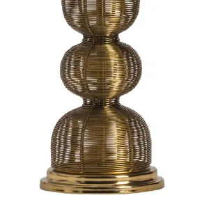 Hampton Wrapped Wire Table Lamp Silo
