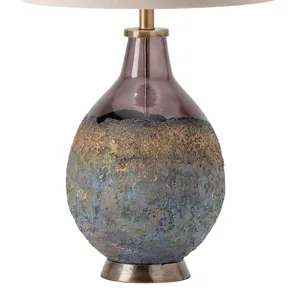 Kai Molten Earth Texture Table Lamp With Special Finial