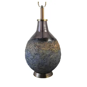 Kai Molten Earth Texture Table Lamp With Special Finial Silo