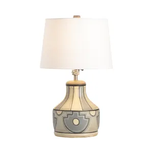 Fresno Hand Painted Table Lamp Silo