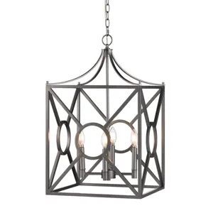 Fisk 4 Light Square Lantern