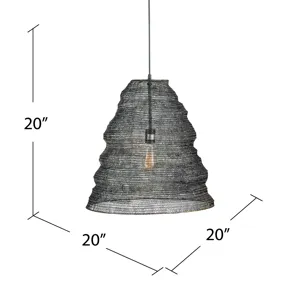 Large Link Pendant Silo