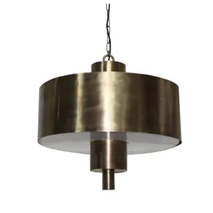 Metal + Acrylic Pendant Light