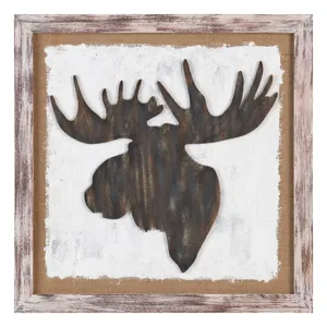 Rustic Moose Silhouette