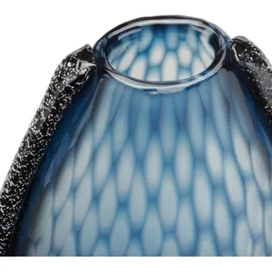 Rumi Small Blue Glass Vase