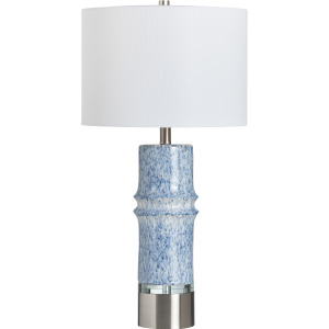 Set Of 2 Ceramic Table Lamp With Linen Shade
