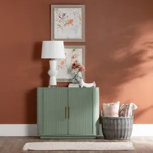Set Of 2 Ceramic Table Lamp With Shade