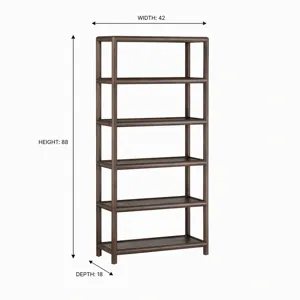 5-shelf Bookcase/etagere