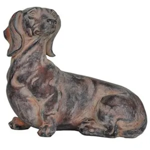 Relaxing Dachshund Statue