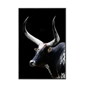 Midnight Horns Framed Print