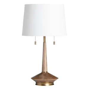 Wood Table Lamp