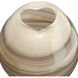 Laurelton Large Brown Glass Vase